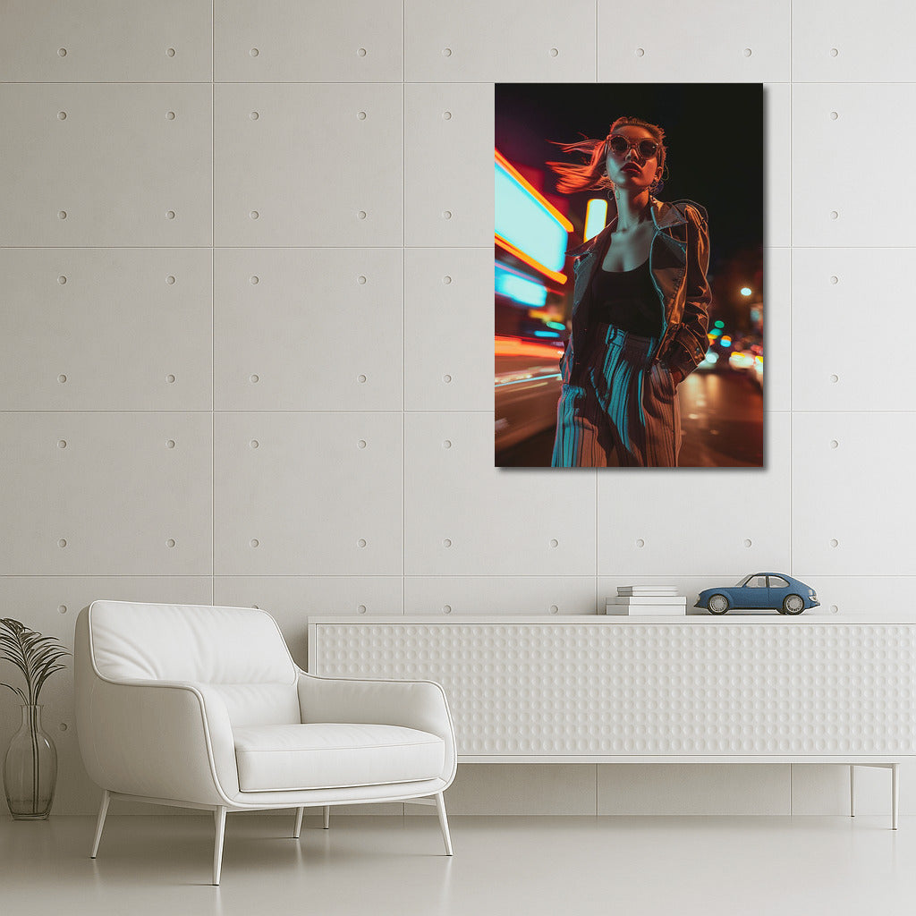 Urban Muse: Modern Woman in Fashionable Clothes