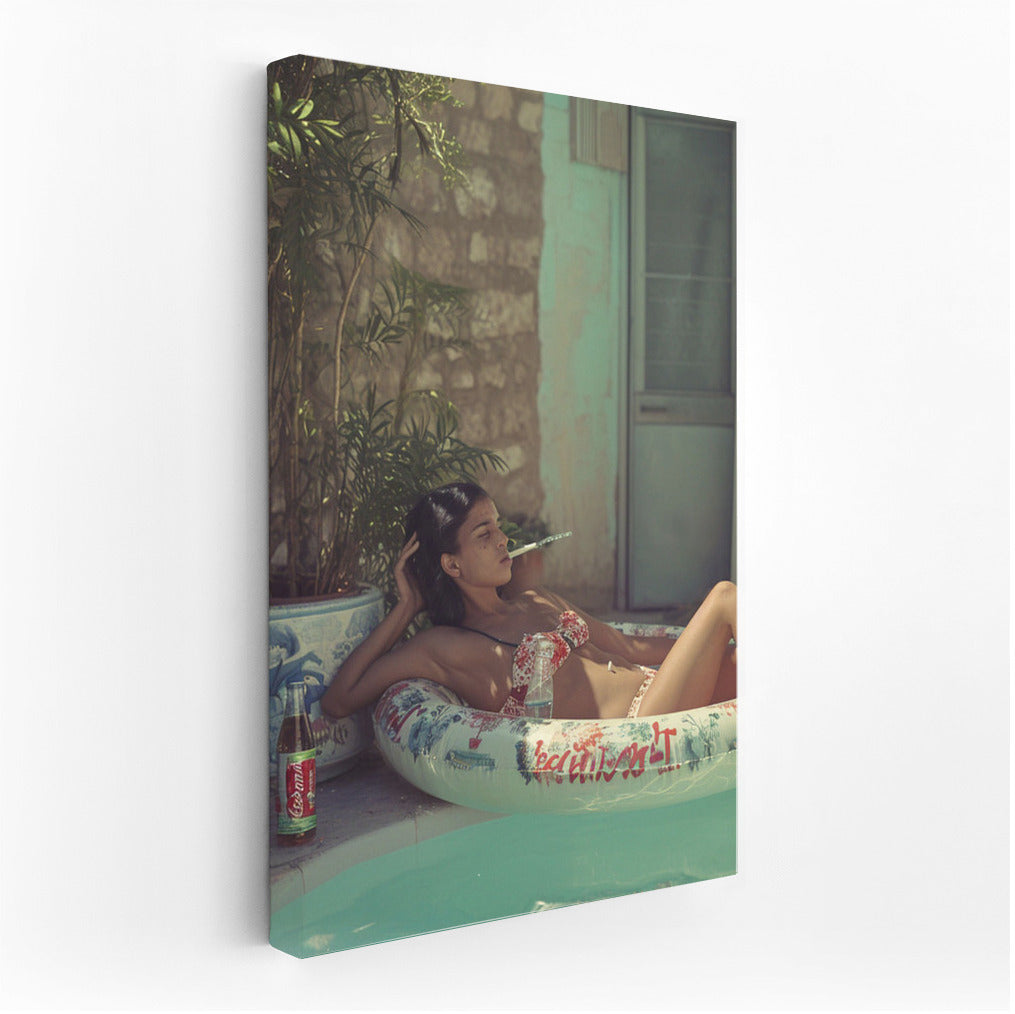 Sunny Serenity: Portrait of a Beautiful Girl in Natural Style