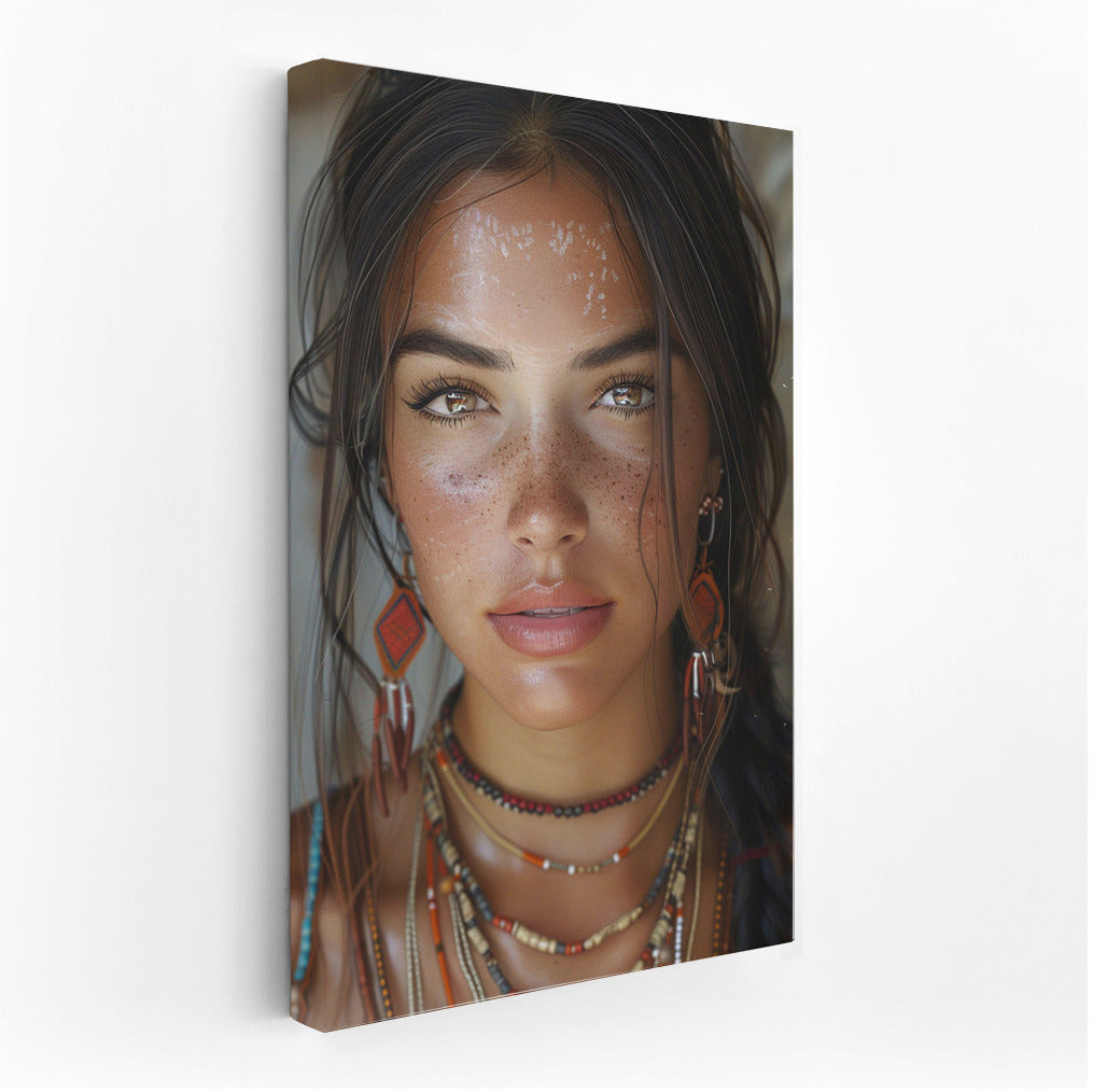 Harmony in Image: Portrait of a Beautiful Girl