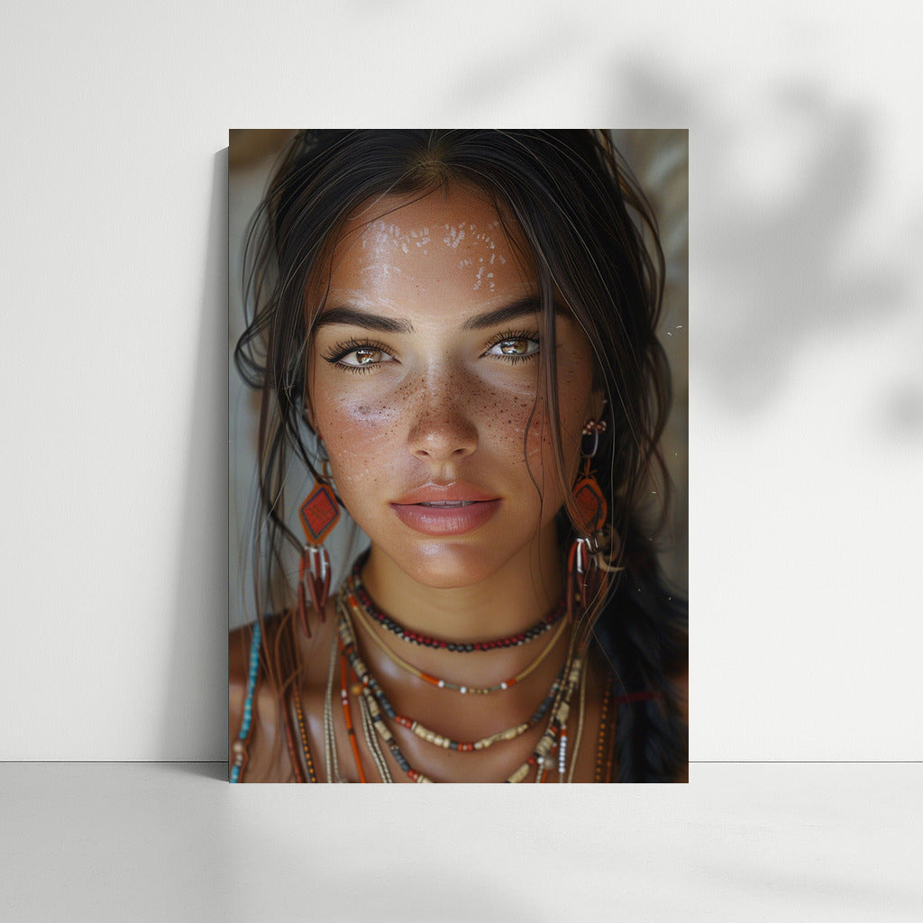 Harmony in Image: Portrait of a Beautiful Girl