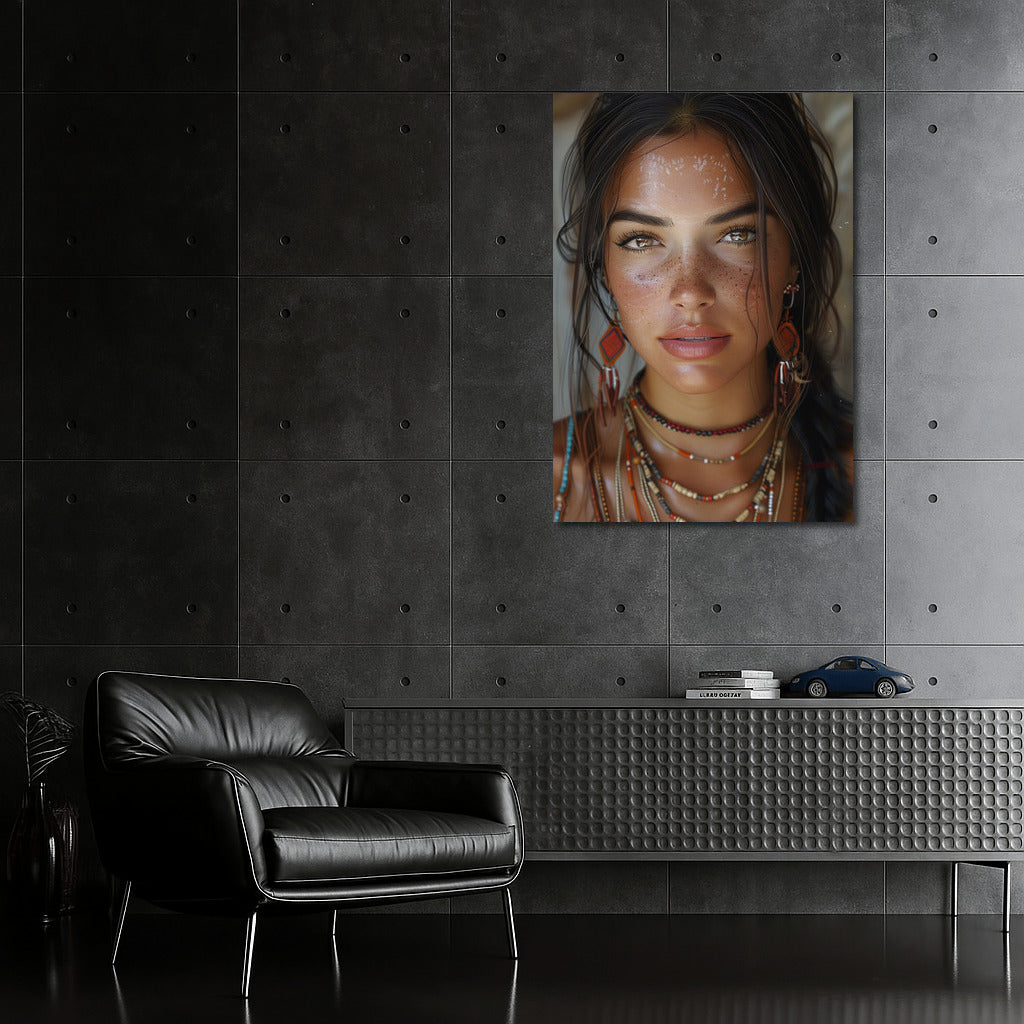 Harmony in Image: Portrait of a Beautiful Girl