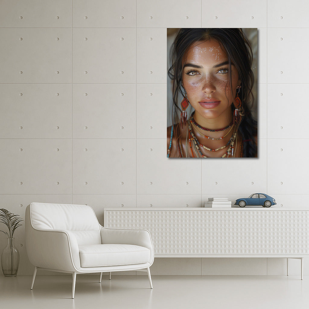Harmony in Image: Portrait of a Beautiful Girl