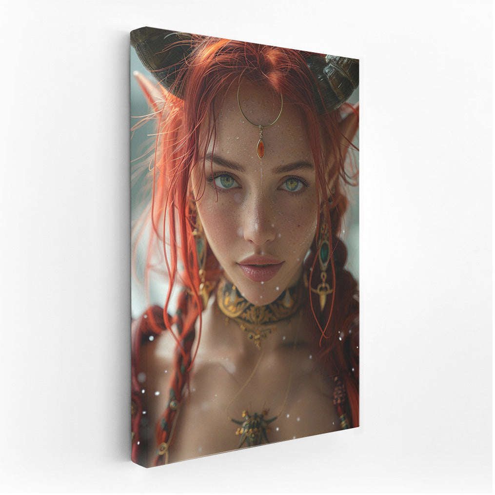 Mysterious Fairy: Portrait of a Magical Creature