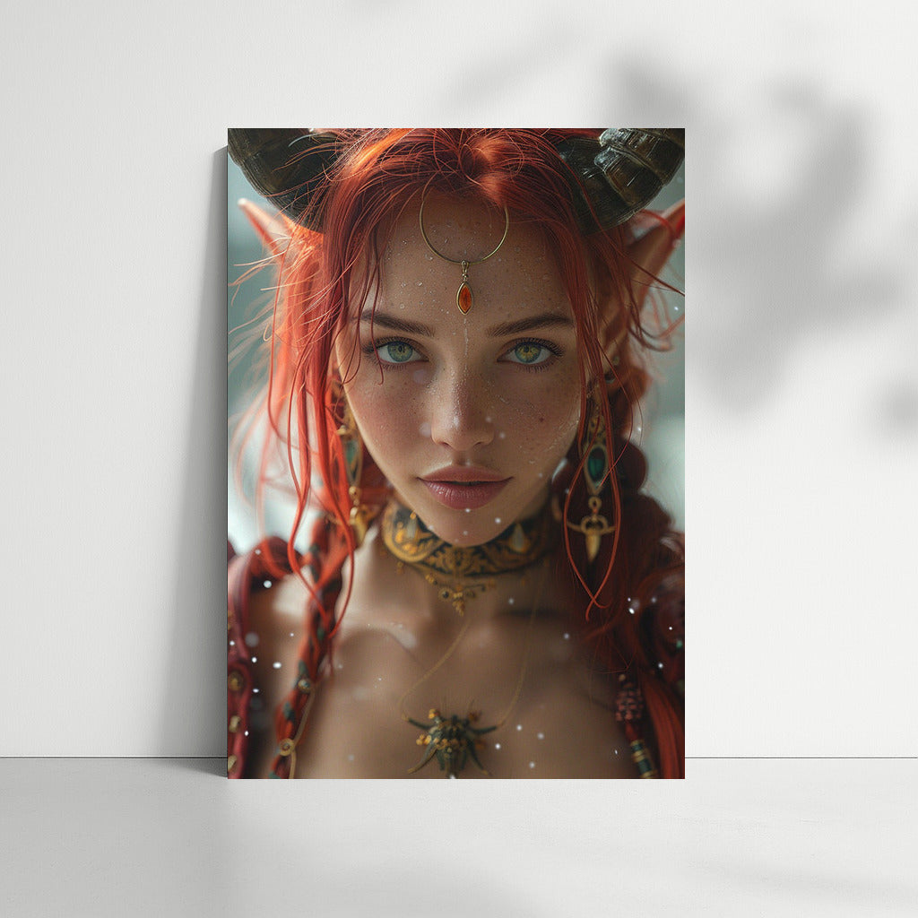 Mysterious Fairy: Portrait of a Magical Creature