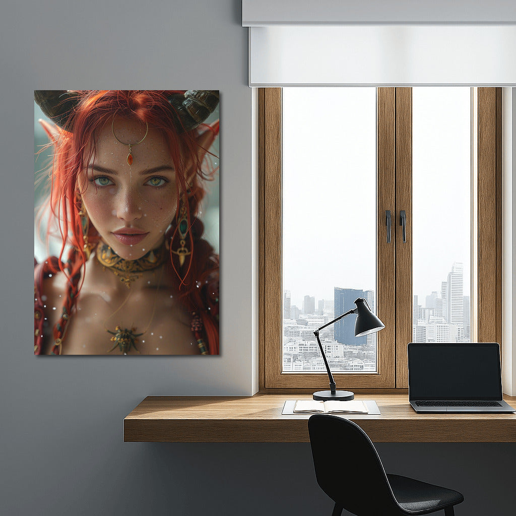 Mysterious Fairy: Portrait of a Magical Creature