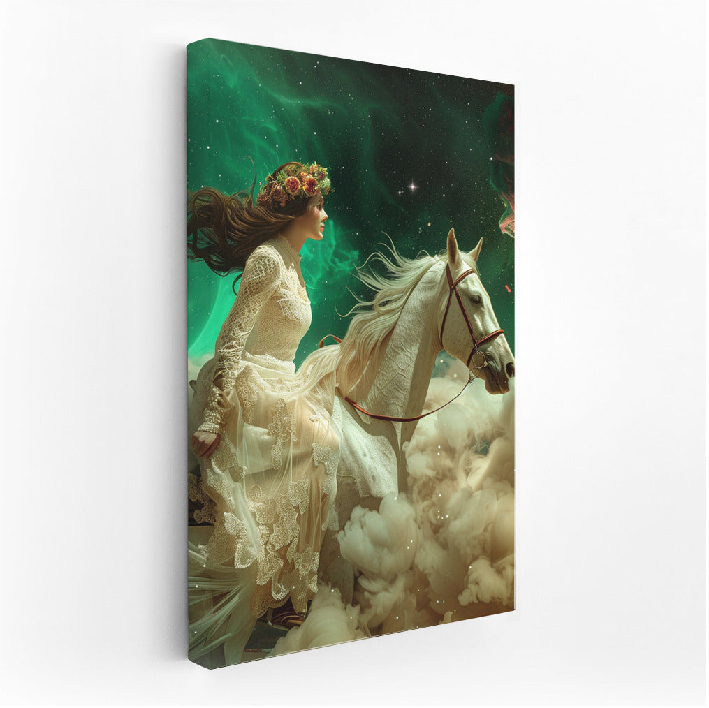 Bride on a White Horse in Star Tale