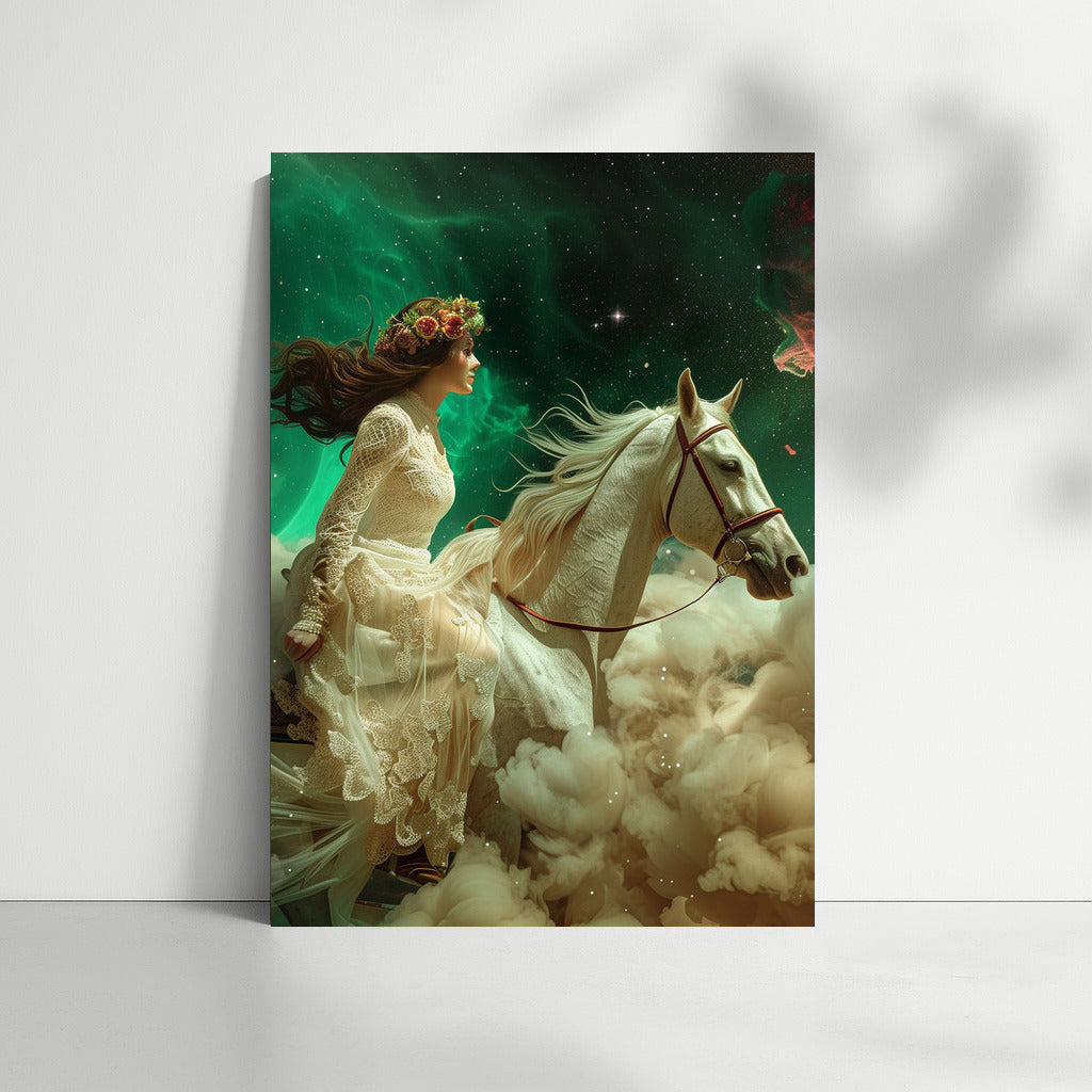 Bride on a White Horse in Star Tale