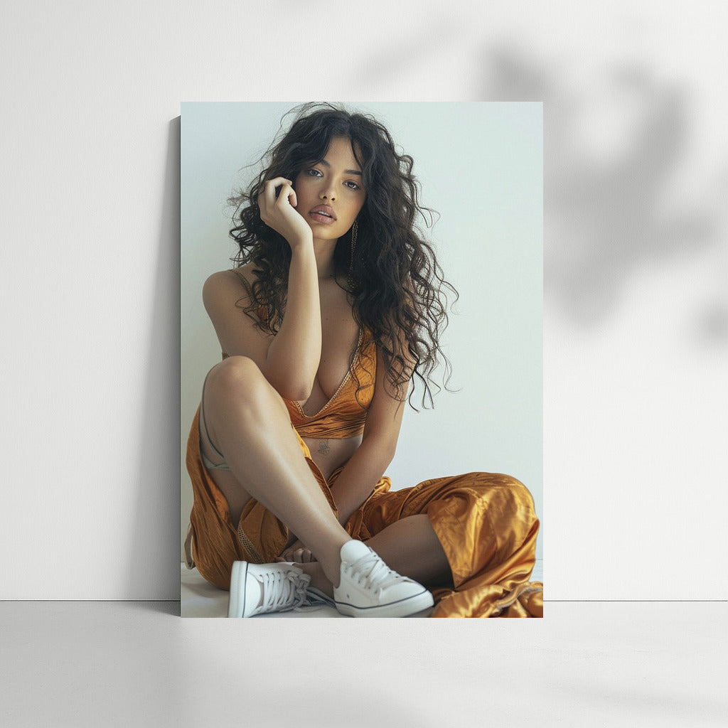 Golden Charm: Girl in Light