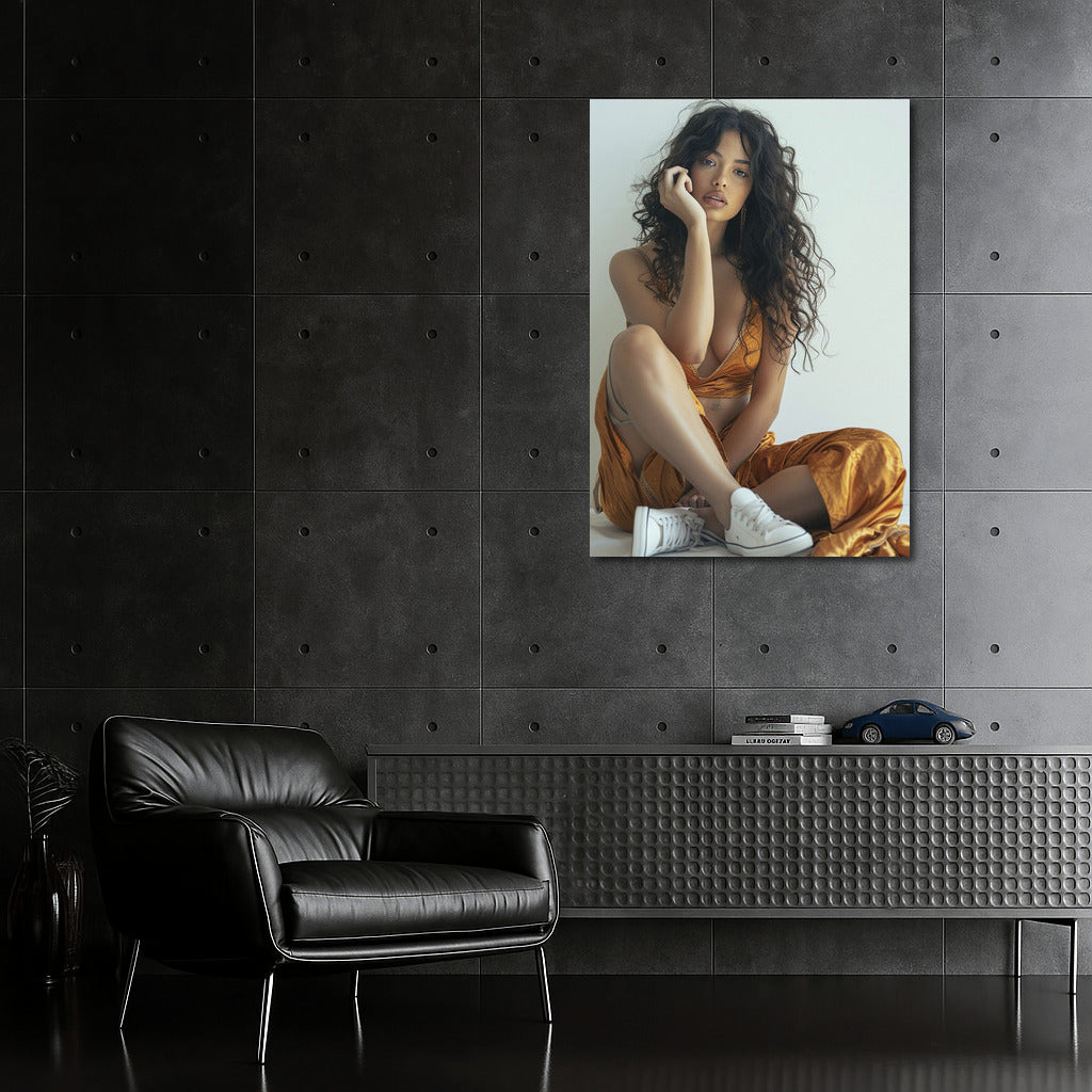 Golden Charm: Girl in Light
