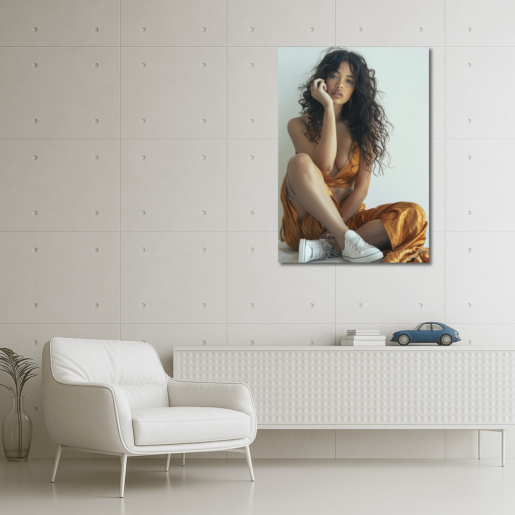 Golden Charm: Girl in Light