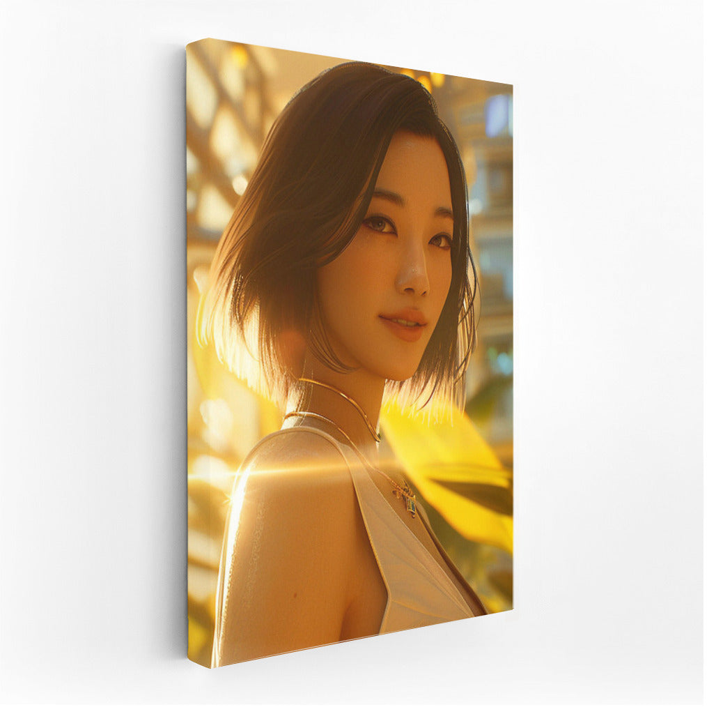Sun Rays On Asian Girl's Face: Everyday Inspiration