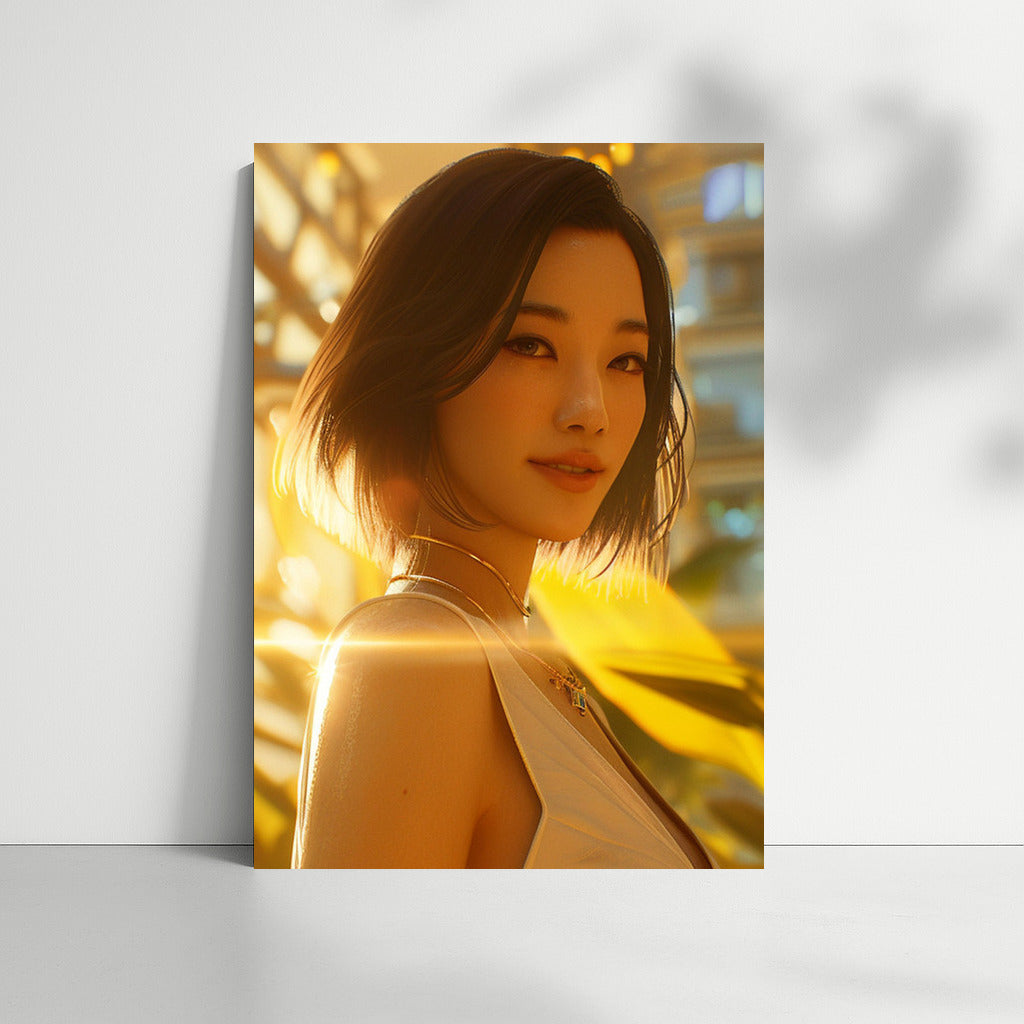 Sun Rays On Asian Girl's Face: Everyday Inspiration