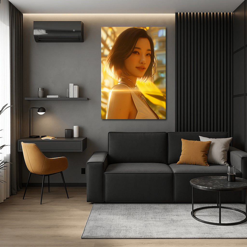 Sun Rays On Asian Girl's Face: Everyday Inspiration