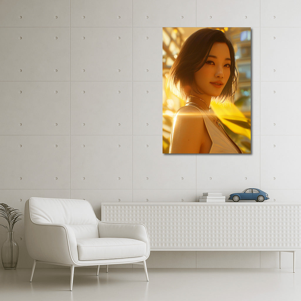 Sun Rays On Asian Girl's Face: Everyday Inspiration