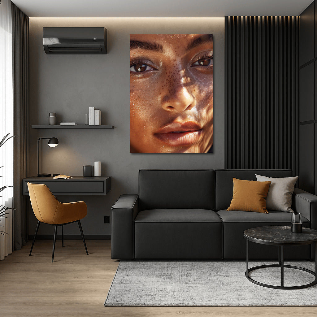 Sunshine: Beautiful Girl in the Rays