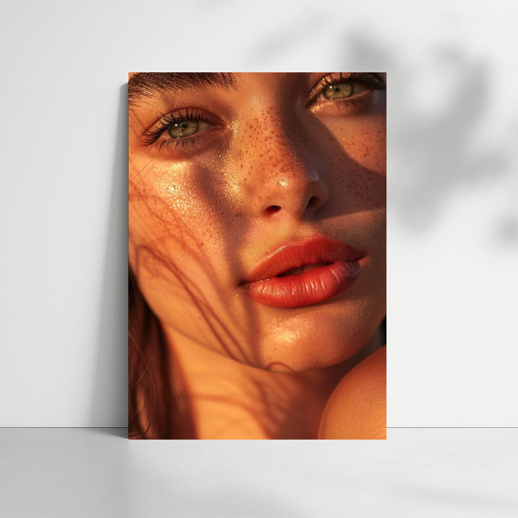 Beauty Shine: Portrait of a Very Beautiful Girl