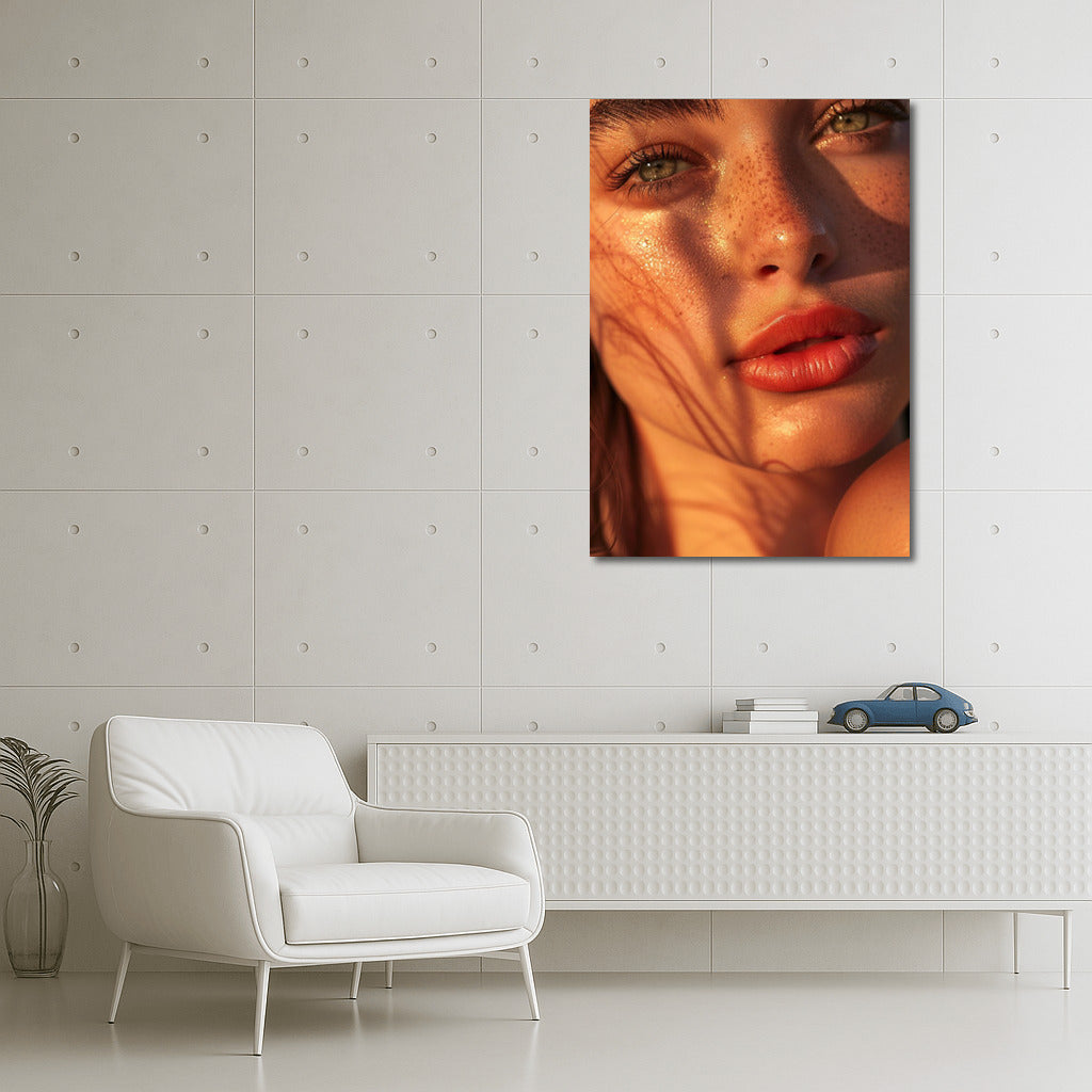 Beauty Shine: Portrait of a Very Beautiful Girl