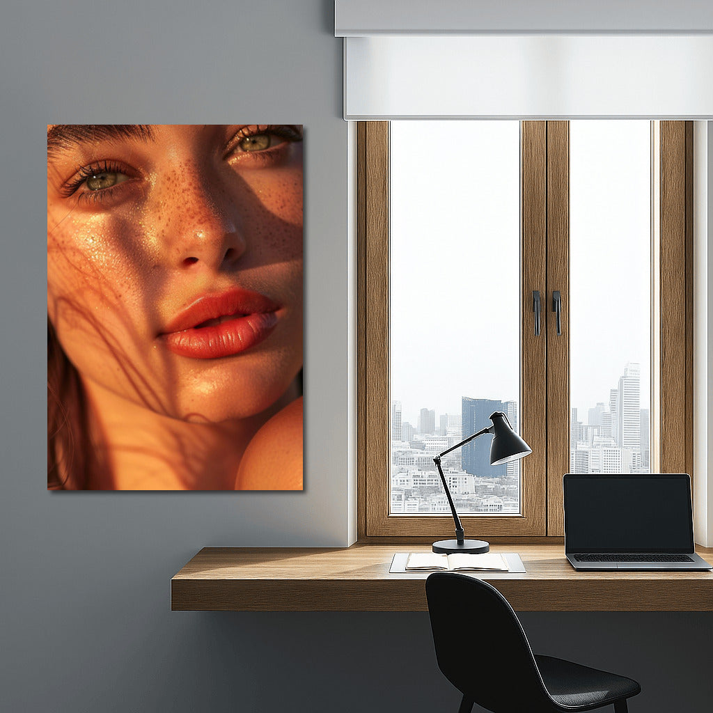 Beauty Shine: Portrait of a Very Beautiful Girl