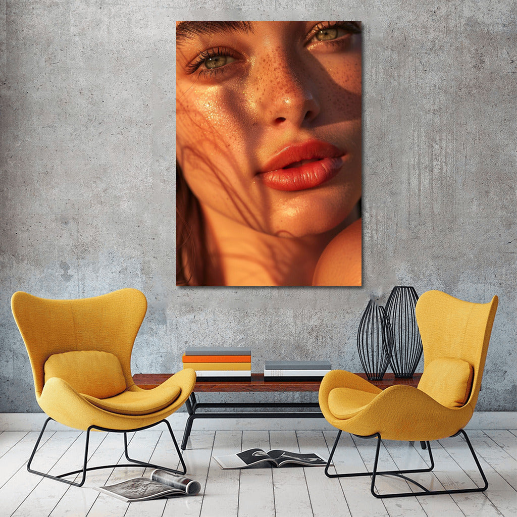 Beauty Shine: Portrait of a Very Beautiful Girl
