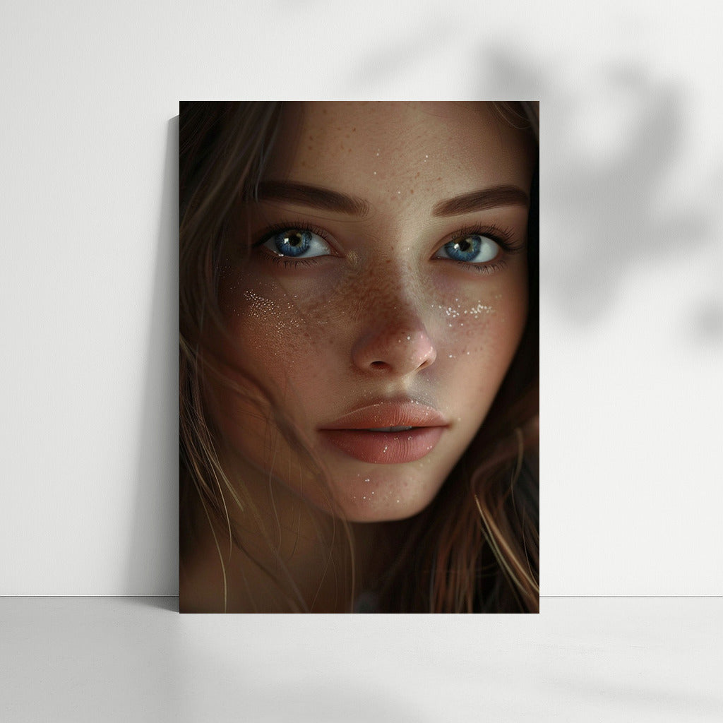 The Charm of a Female Portrait: Inspiration for Your Wall