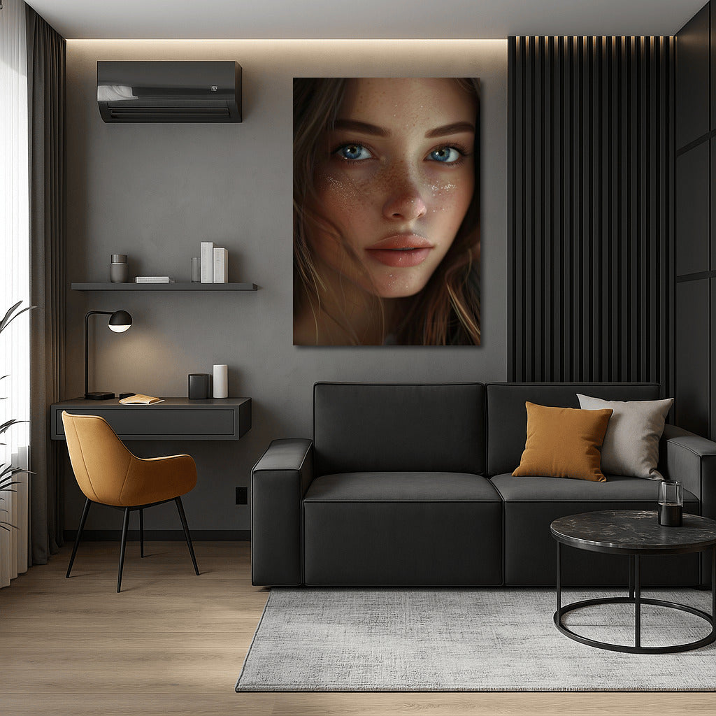 The Charm of a Female Portrait: Inspiration for Your Wall