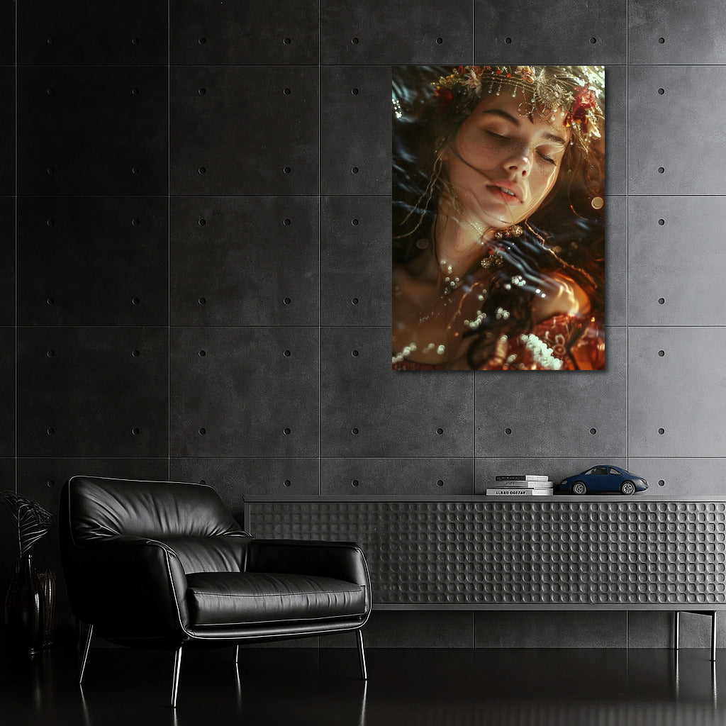 Mesmerizing Portrait of a Beautiful Woman: Dive into Dreams