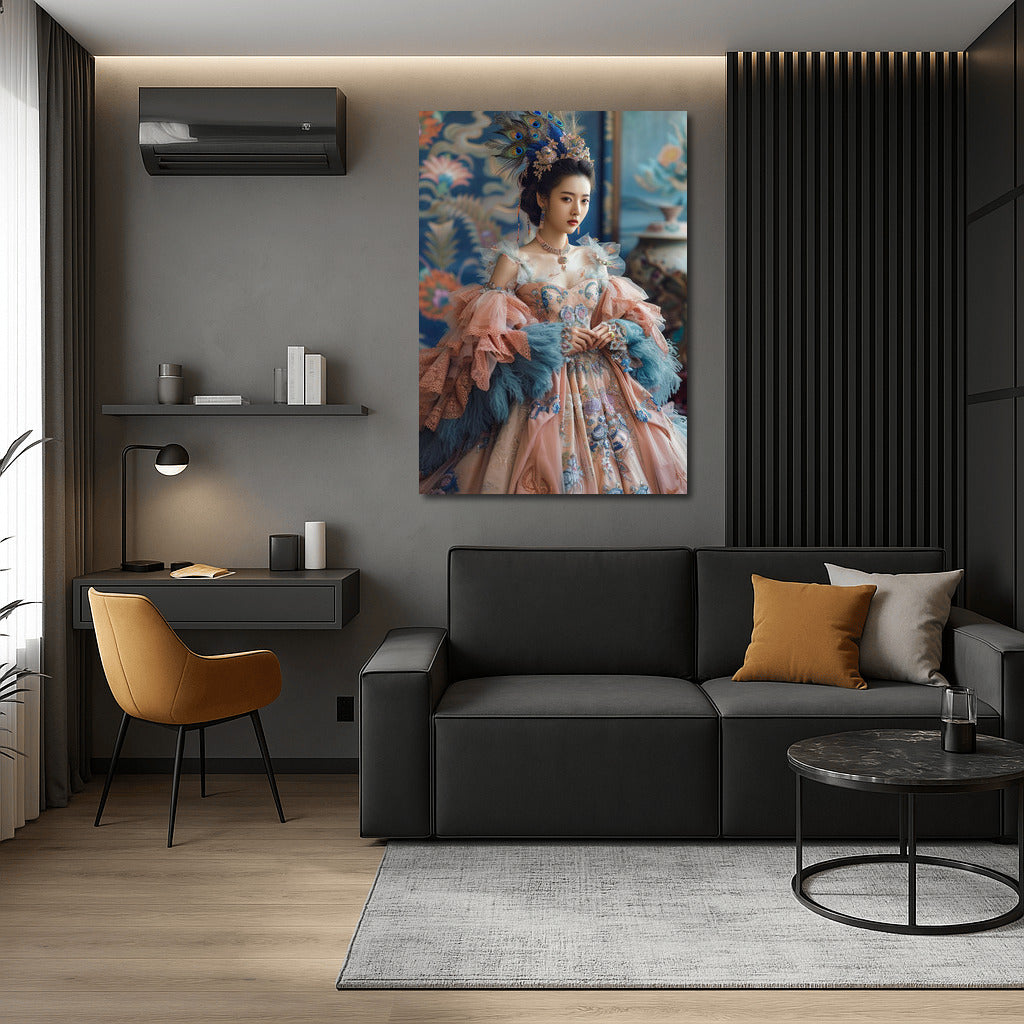 Queen in a Chic Outfit: Elegance in the Interior