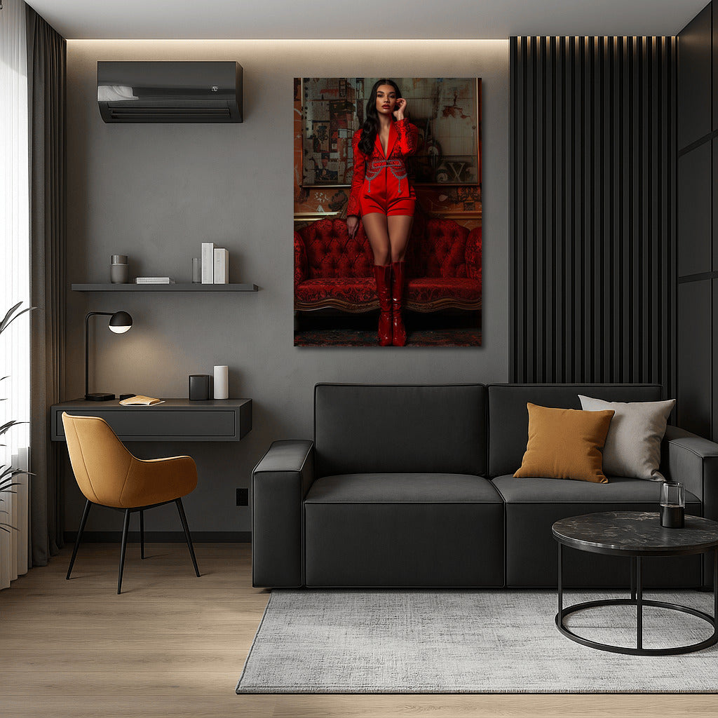Elegant Lady: Modern Charm for Interior