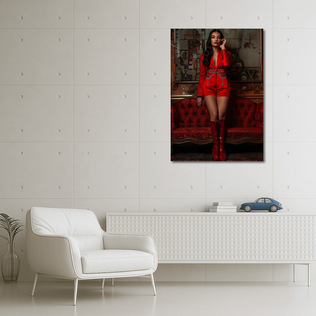 Elegant Lady: Modern Charm for Interior