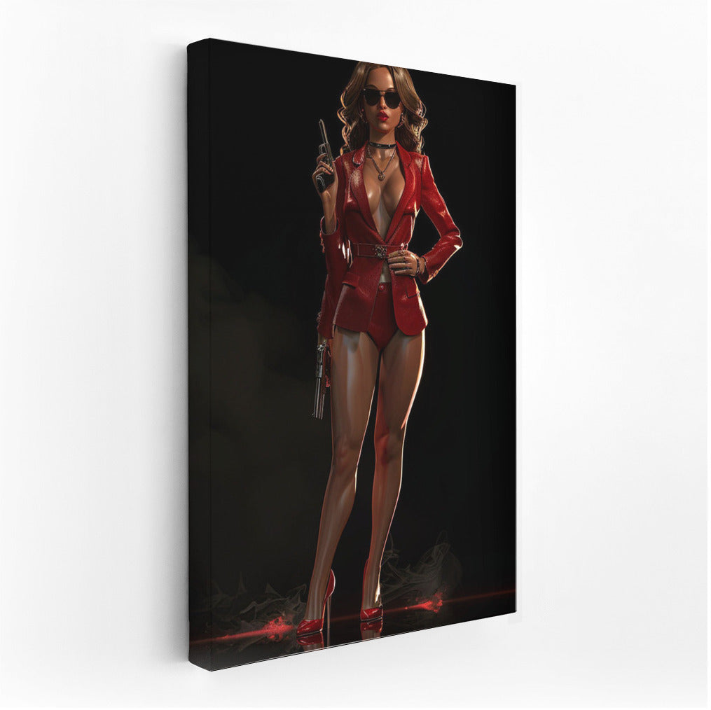 Red Diva: Stylish Young Mafioso