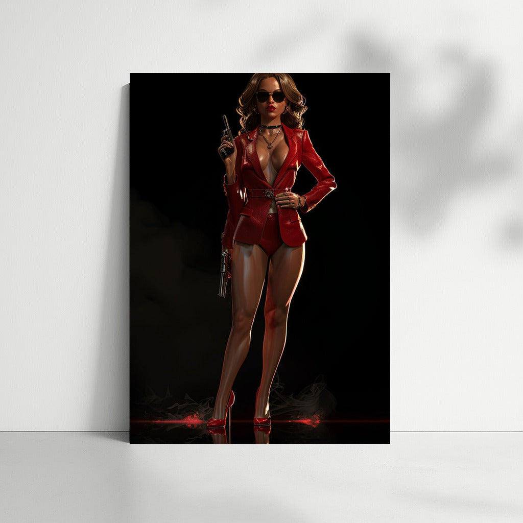 Red Diva: Stylish Young Mafioso