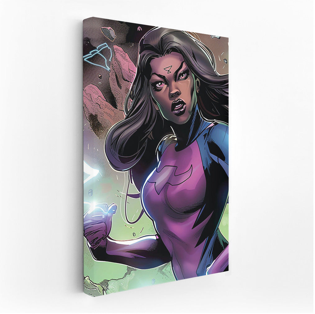 Comic Heroine: Energy and Power in Lines