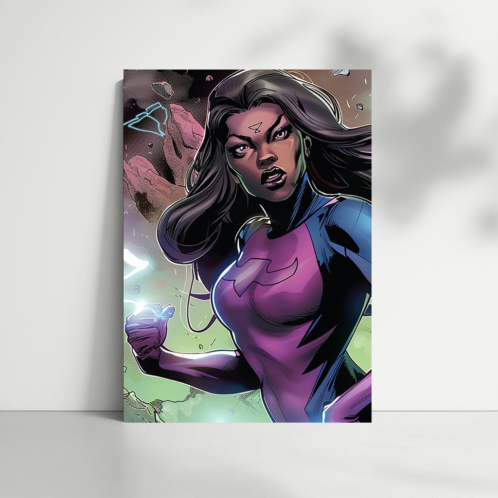 Comic Heroine: Energy and Power in Lines