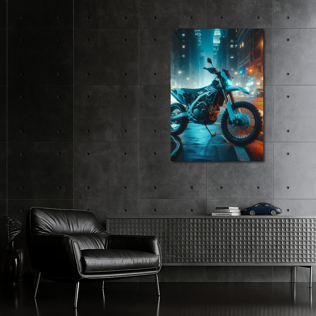 Neon Enduro: Night Freedom in the City
