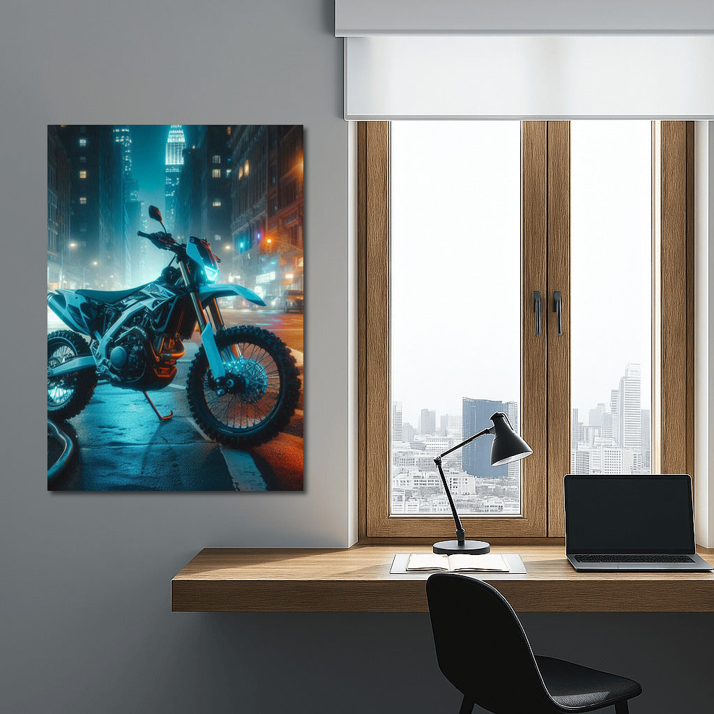 Neon Enduro: Night Freedom in the City