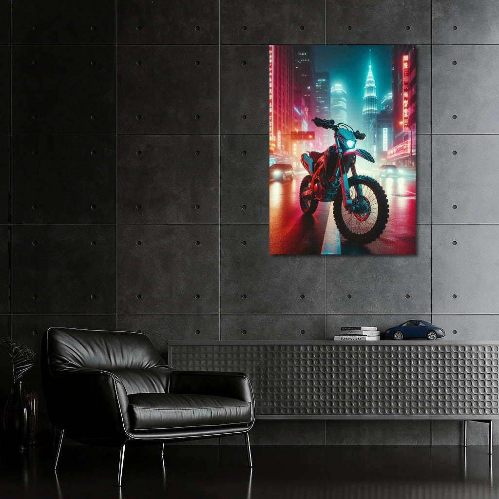Neon Enduro: Night City in Dynamics