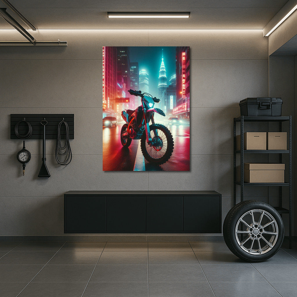 Neon Enduro: Night City in Dynamics