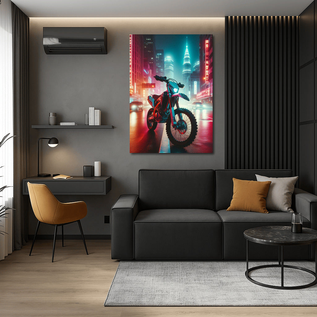 Neon Enduro: Night City in Dynamics