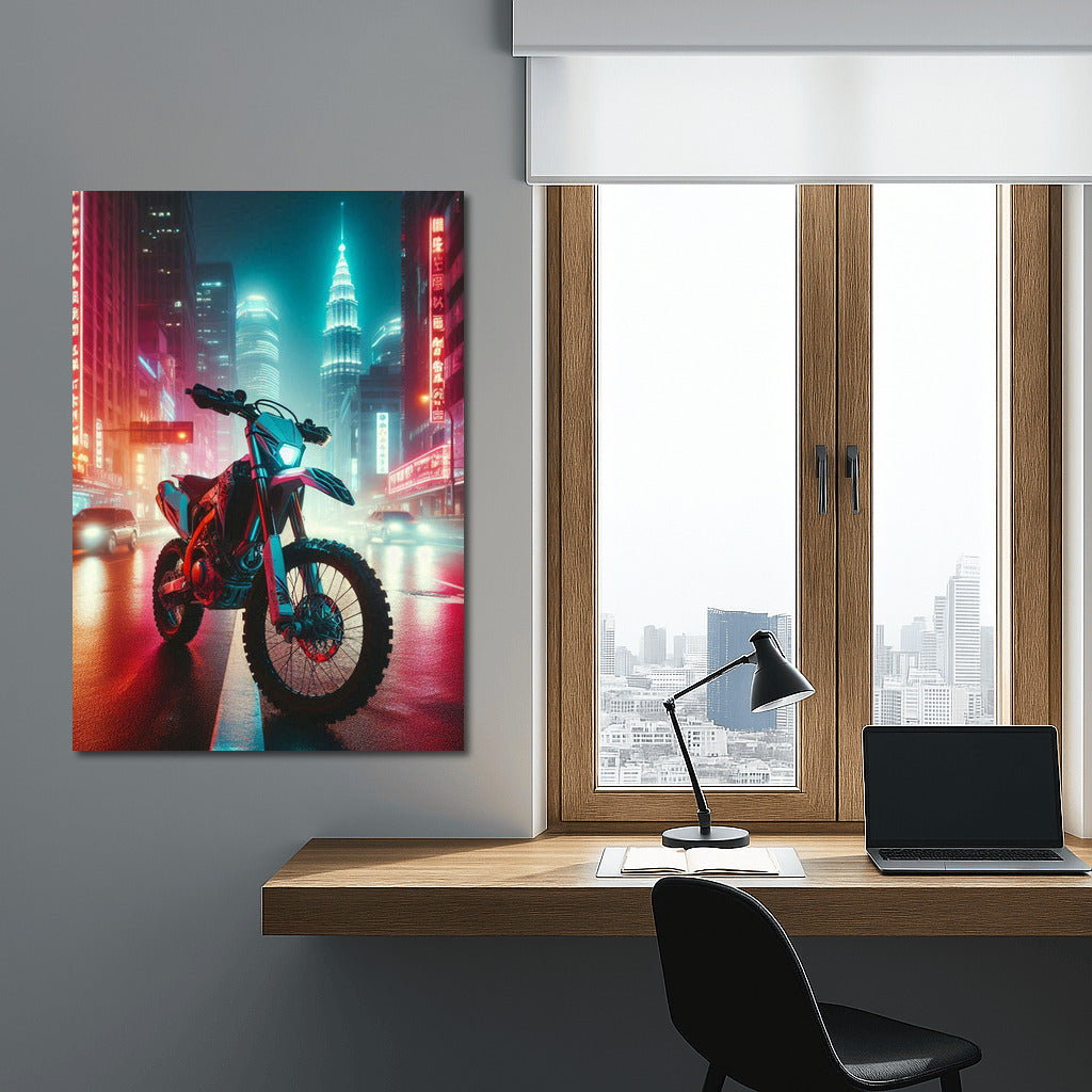 Neon Enduro: Night City in Dynamics