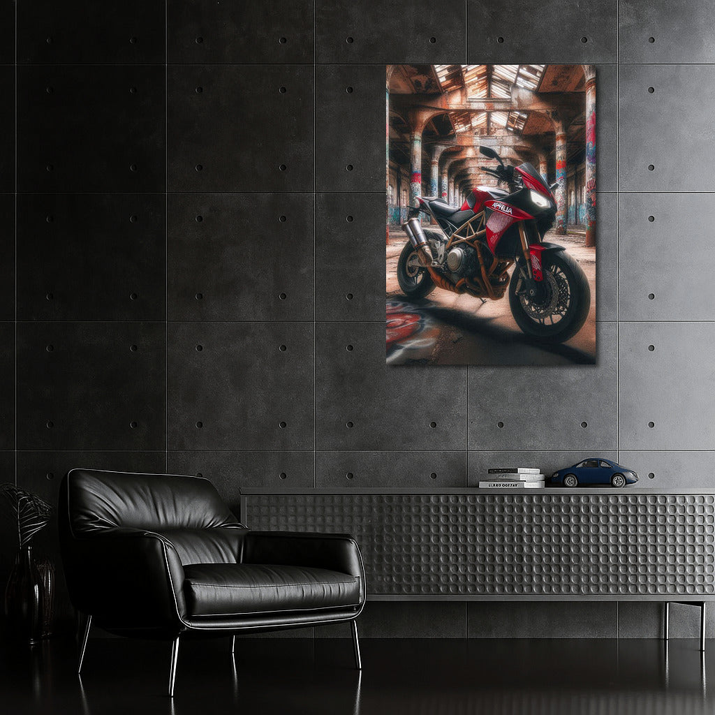 Aprilia Speed: Dynamics in an Abandoned Warehouse