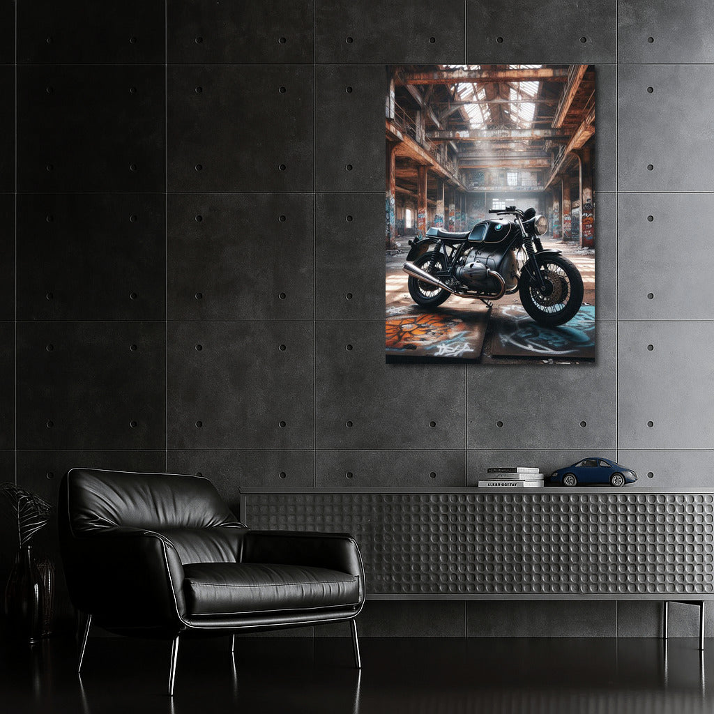Classic BMW: Time in an Abandoned Warehouse