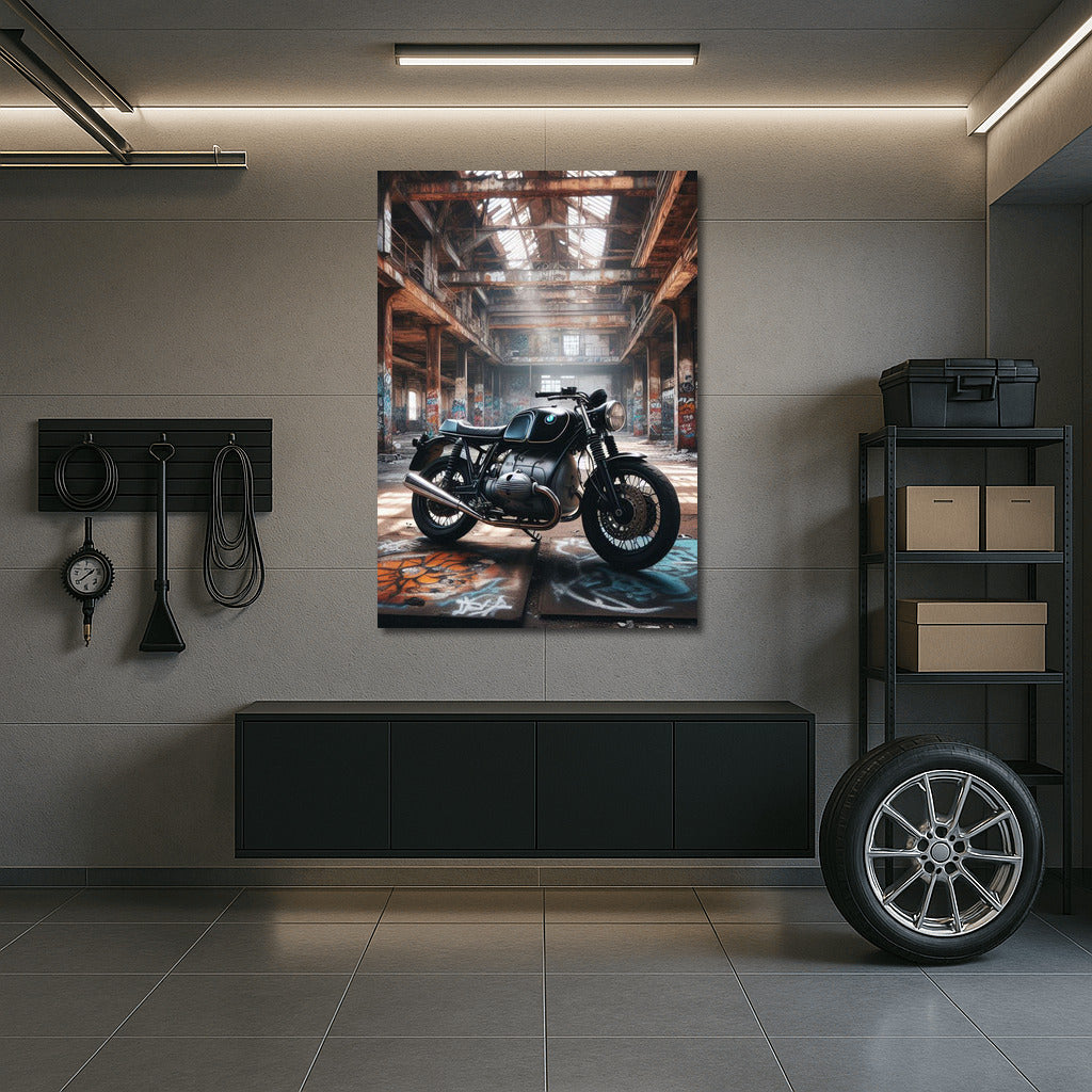 Classic BMW: Time in an Abandoned Warehouse