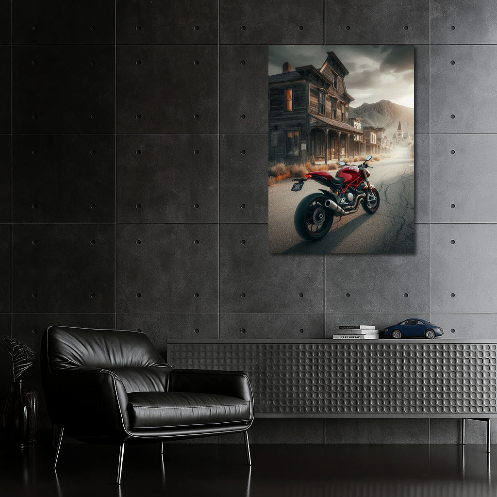 Spirit of Freedom: Ducati in the Abandoned City