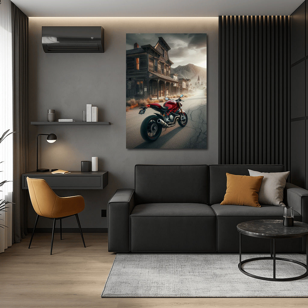 Spirit of Freedom: Ducati in the Abandoned City