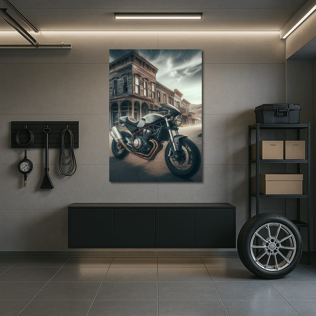 Freedom on a Ducati: Journey to a Ghost Town