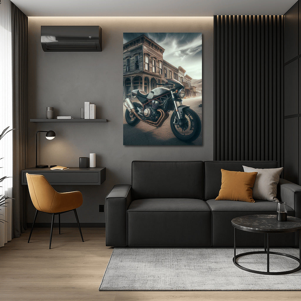 Freedom on a Ducati: Journey to a Ghost Town