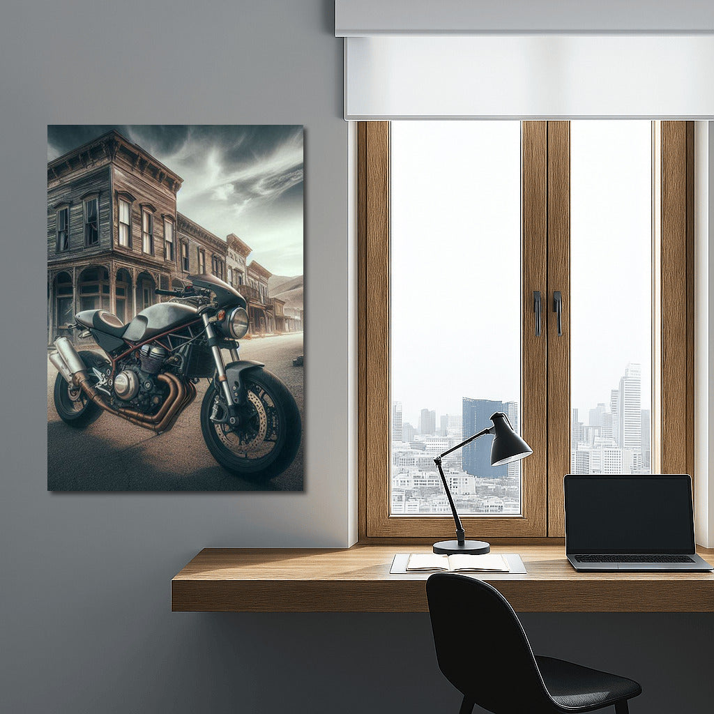 Freedom on a Ducati: Journey to a Ghost Town
