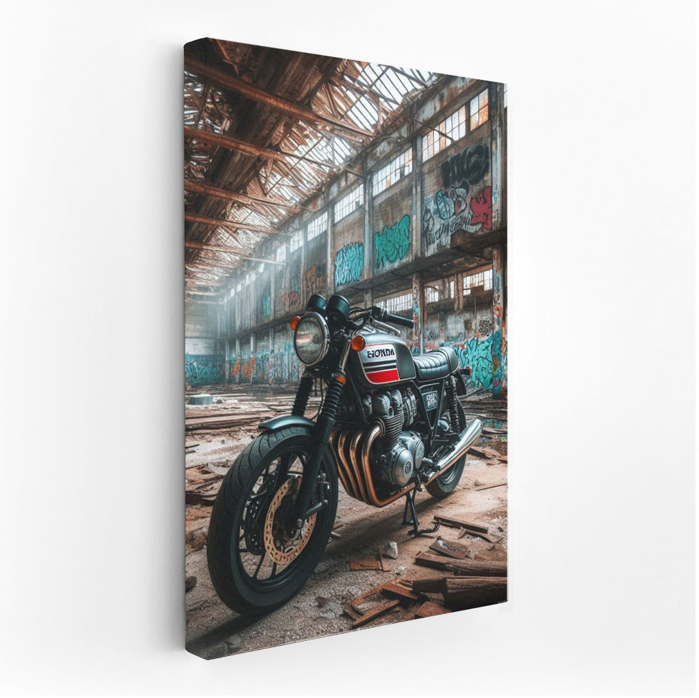 Mysterious Honda in Abandoned Warehouse: Power and Mystery