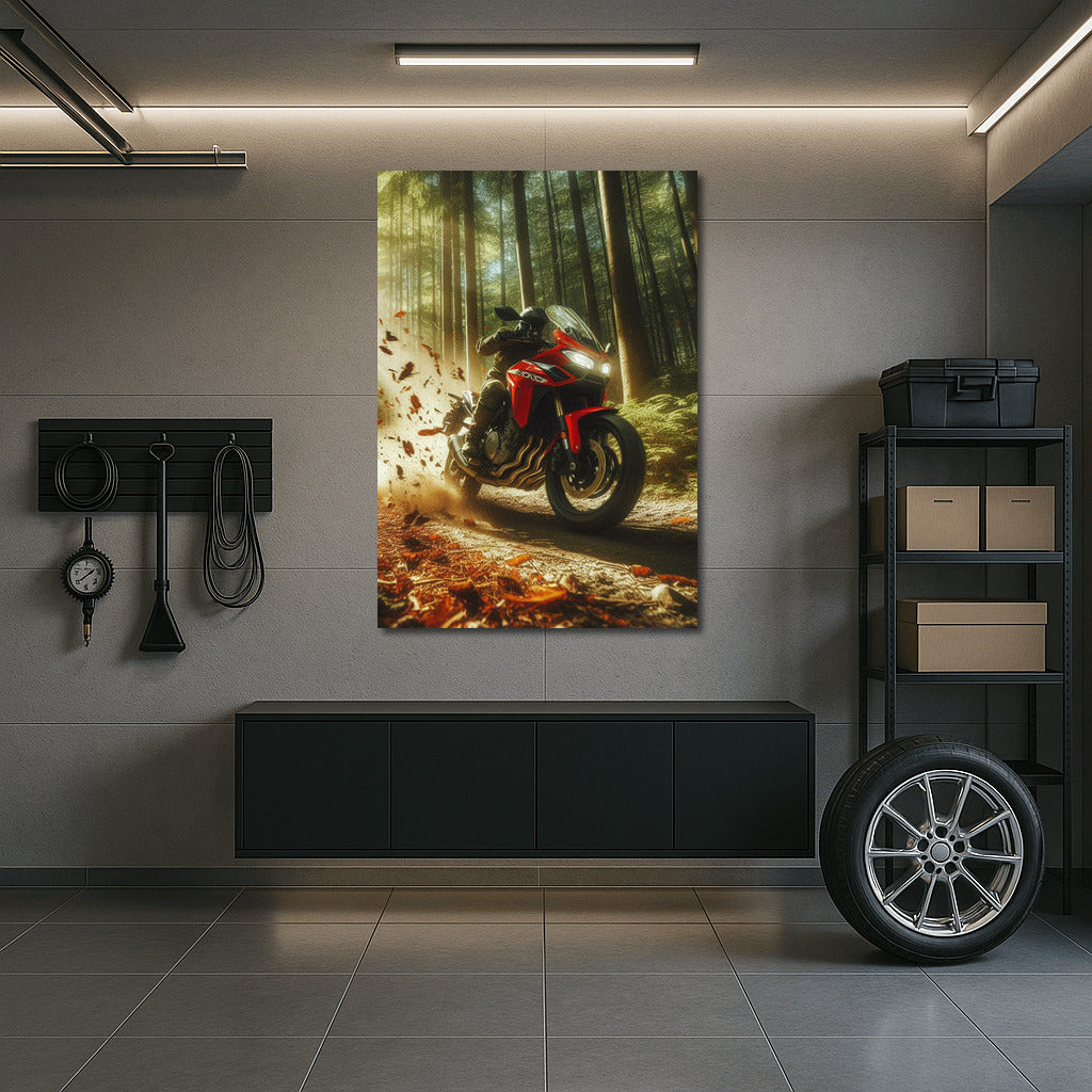 Honda Speed: Adventure on the Forest Trail