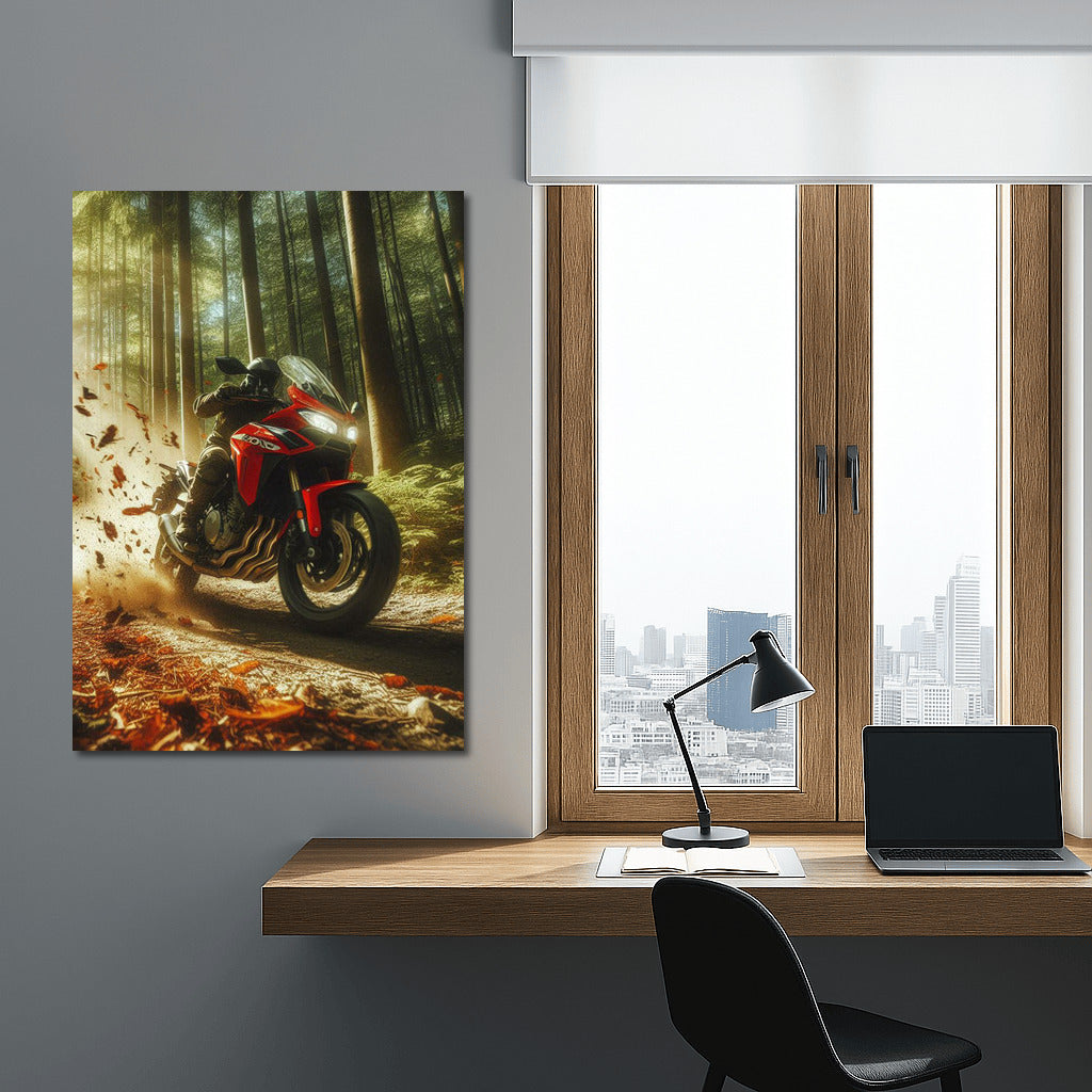 Honda Speed: Adventure on the Forest Trail